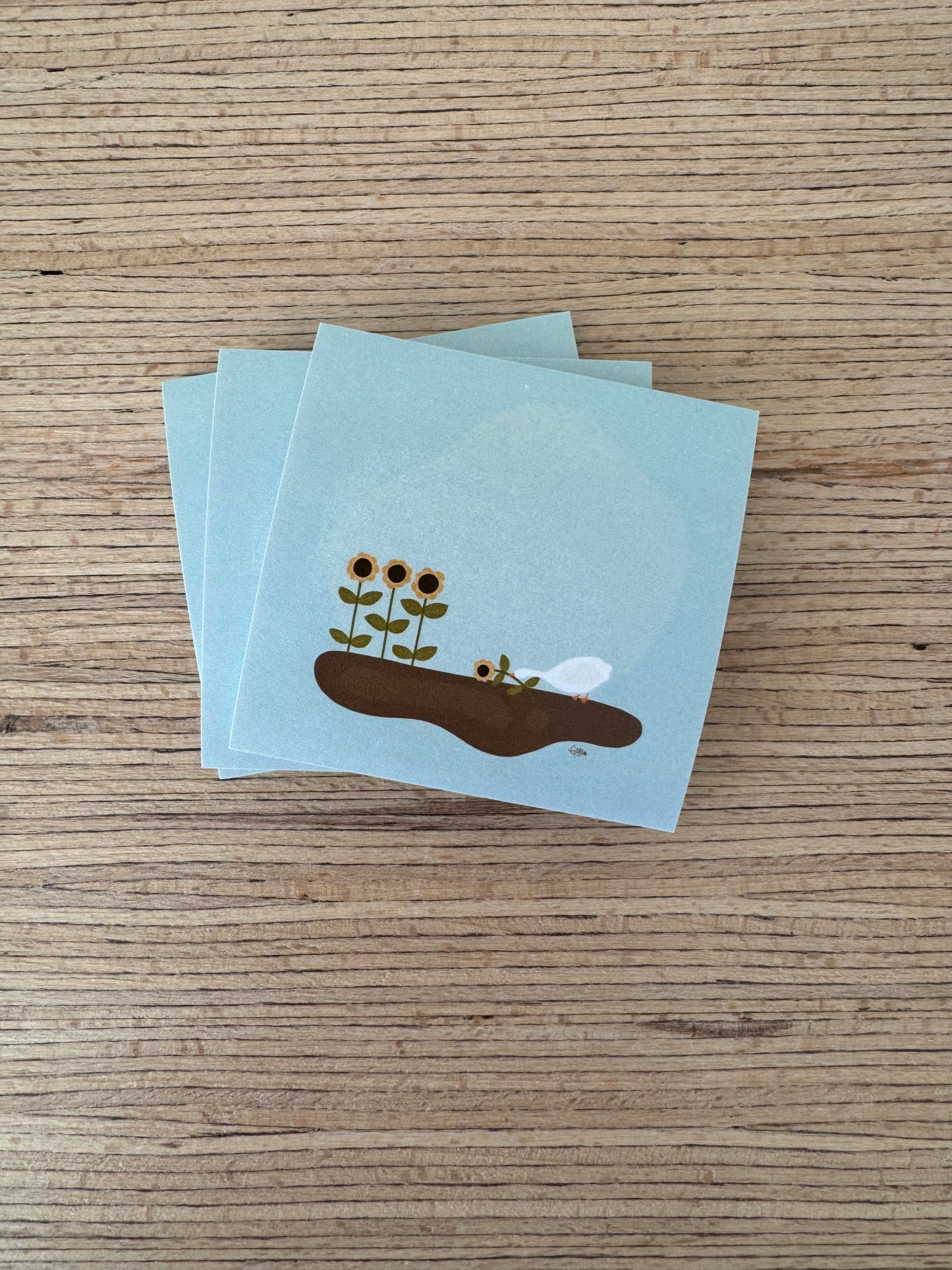Duck Days Sunflower POST-IT Notes