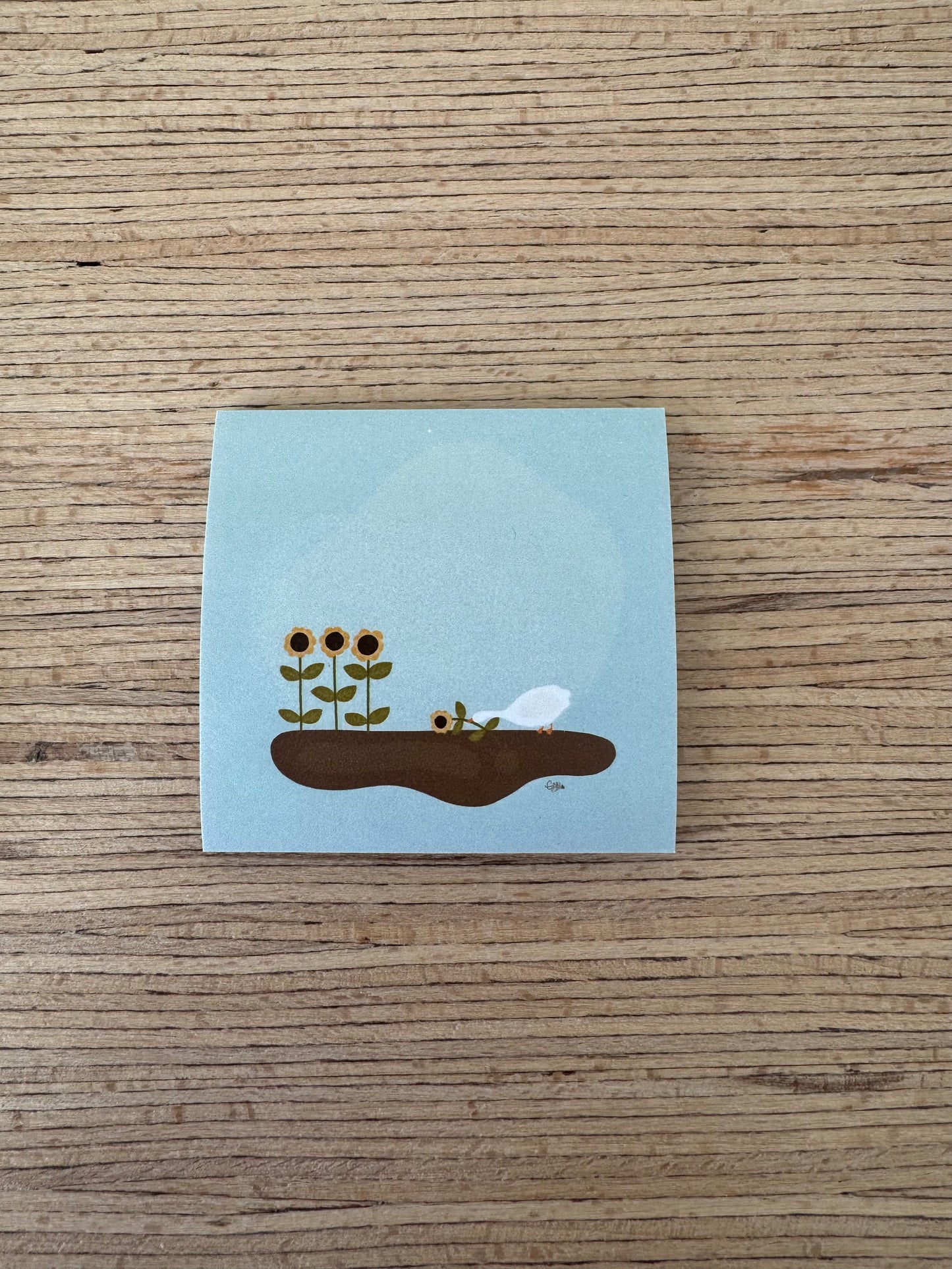 Duck Days Sunflower POST-IT Notes