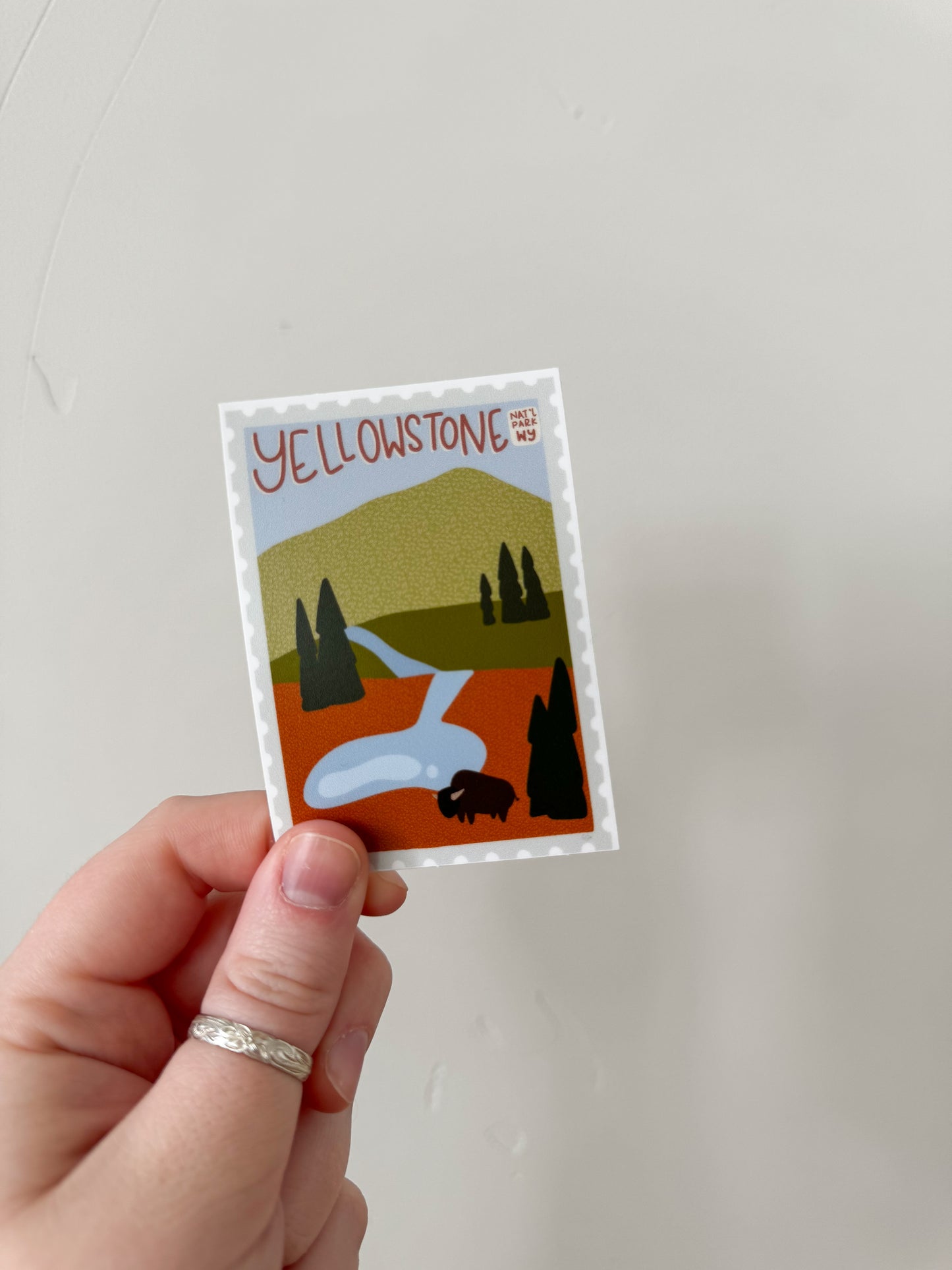 USA National Park Sticker