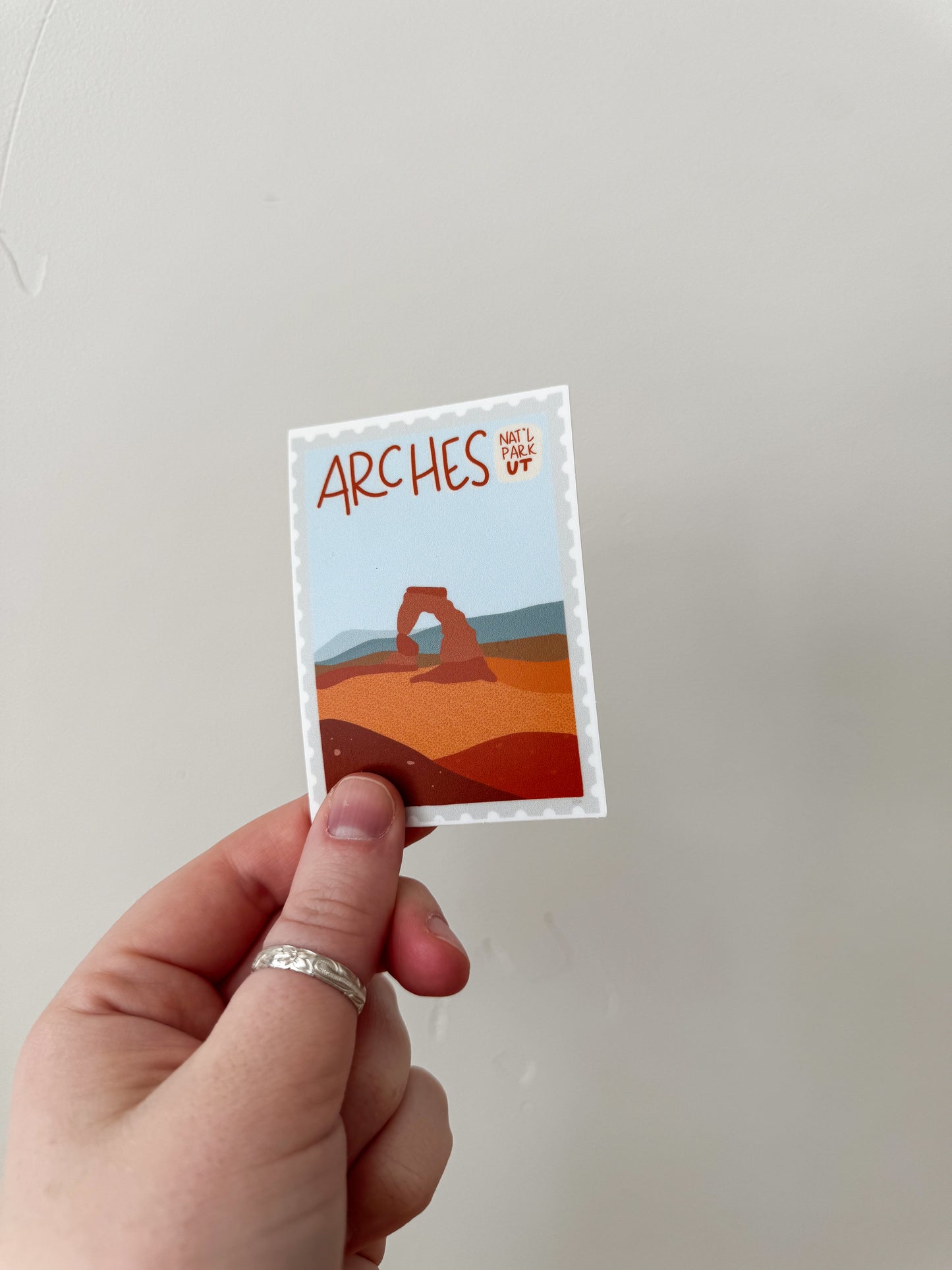USA National Park Sticker