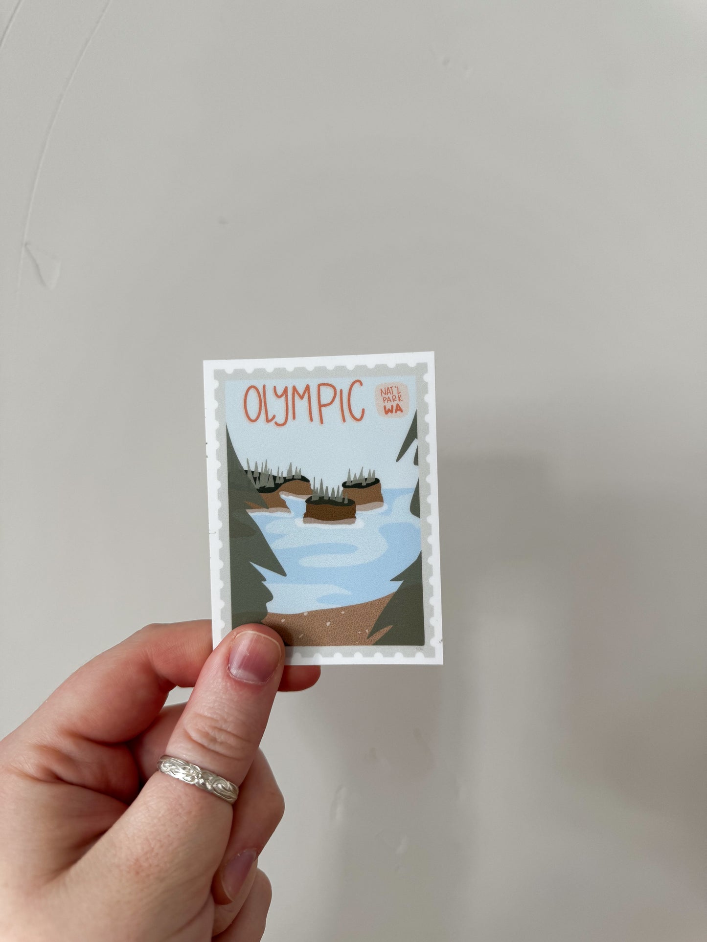 USA National Park Sticker