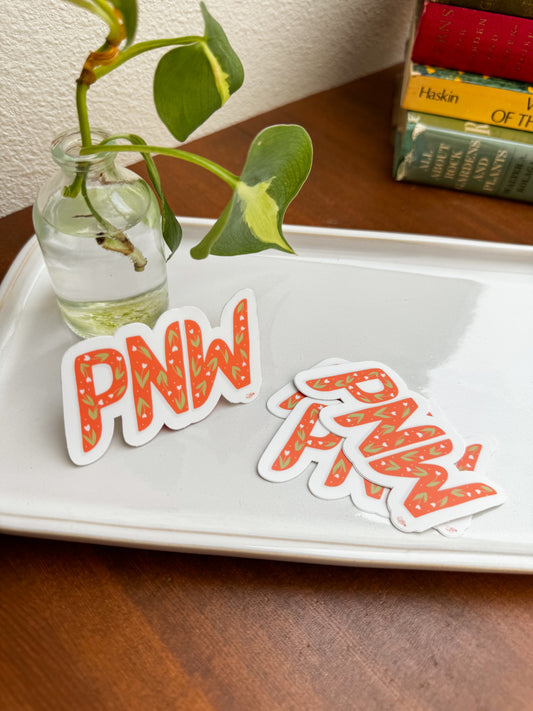 PNW Tulips Sticker