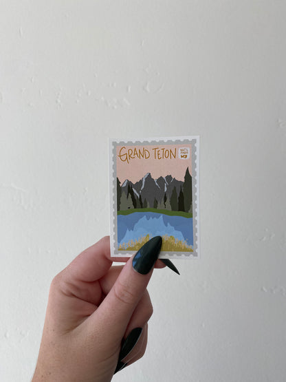 Grand Teton National Park Sticker