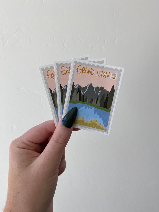 Grand Teton National Park Sticker