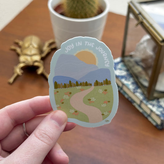 Joy in the Journey Sticker