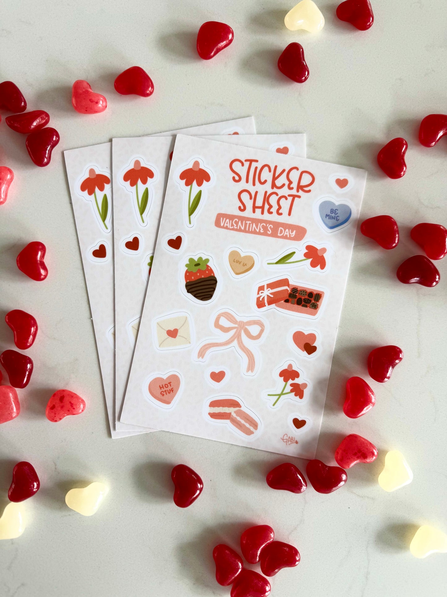 Sticker Sheet - Valentine's Day