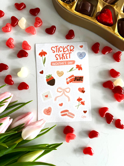 Sticker Sheet - Valentine's Day