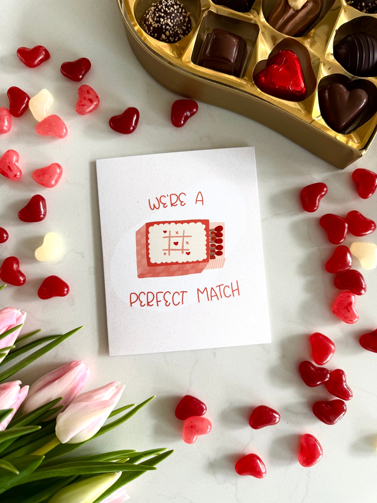 Perfect Match - Valentine's Day Card