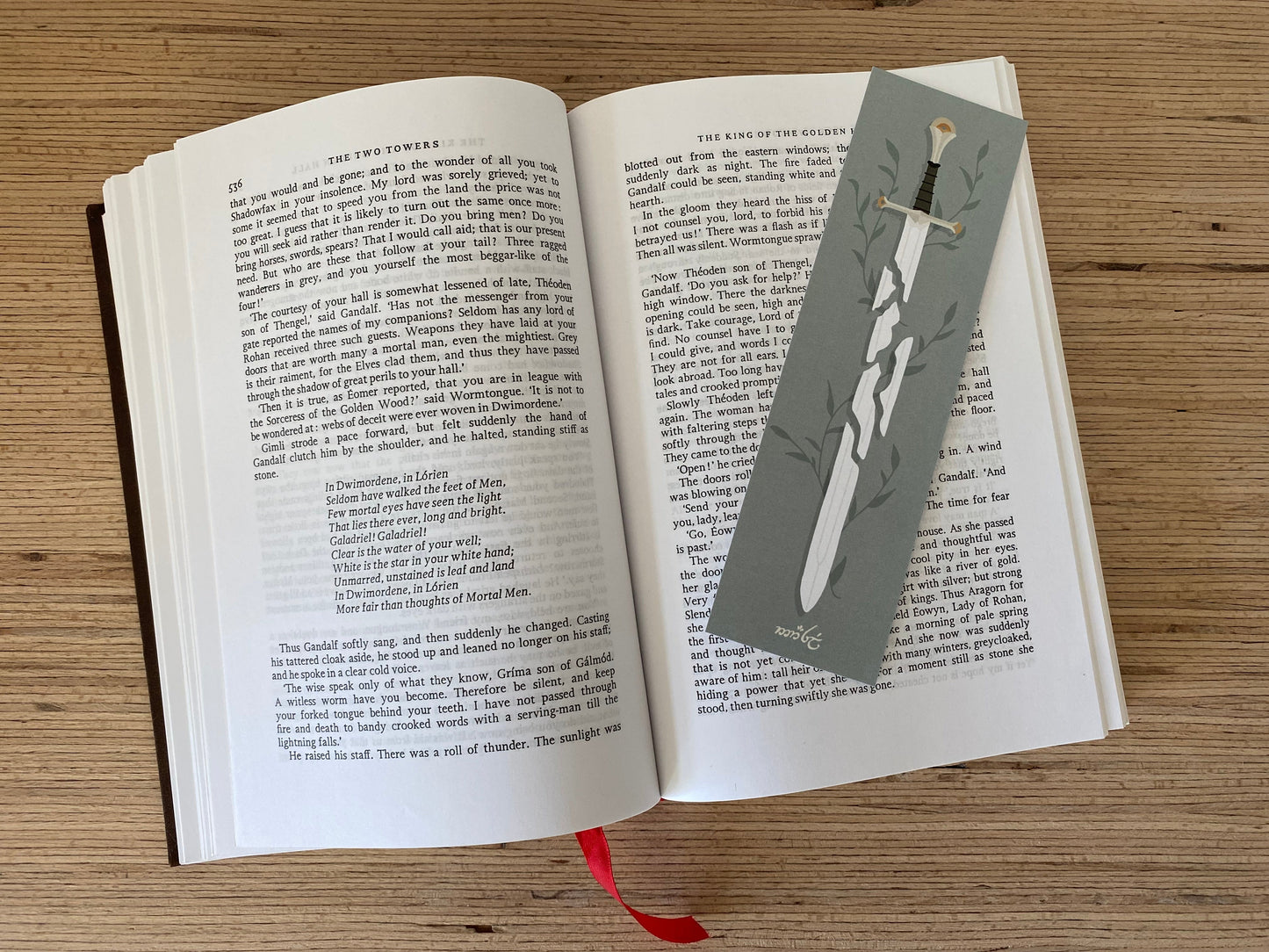 Narsil Sword Bookmark