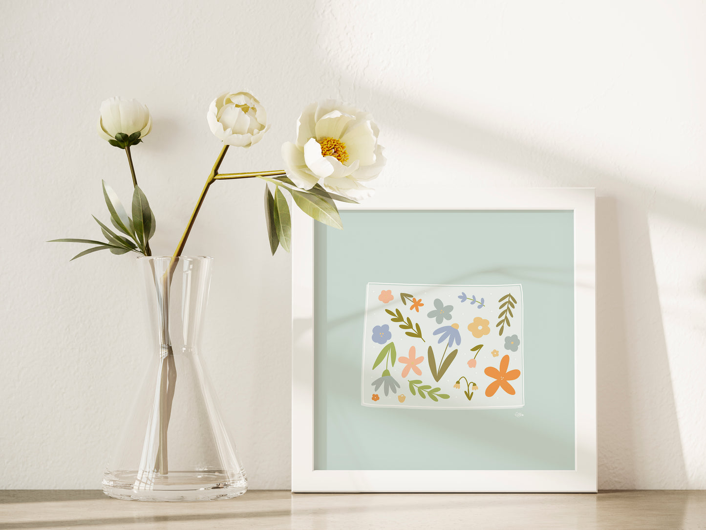 Wyoming State Wildflower Print