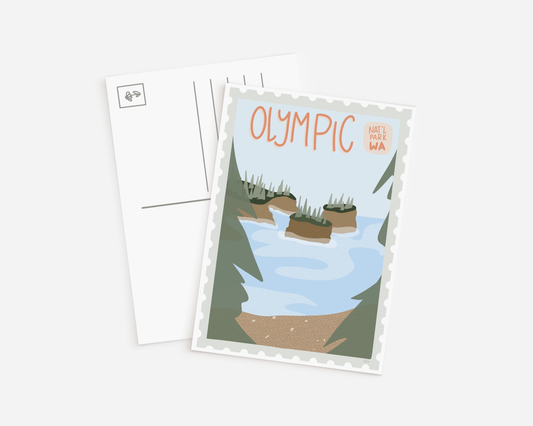 Olympic National Park Postcard