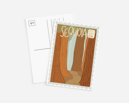 Sequoia National Park Postcard