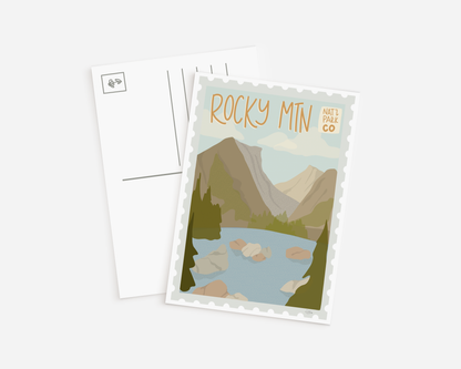 Rocky Mountain National Park Postcard