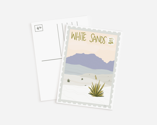 White Sands National Park Postcard